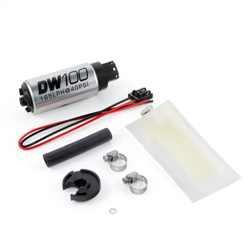 Deatschwerks DWK9-101-0848 165 LPH In-Tank Fuel Pump W/ 94-05 Mazda Miata 1.6 / 1.8L Install Kit