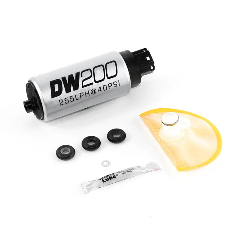 Deatschwerks DWK9-201S-1005 255 LPH In-Tank Fuel Pump W/ 10+ Legacy GT/03-08 G35/350Z Set Up Kit