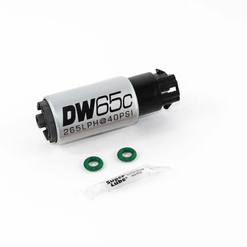 Deatschwerks DWK9-652-1009 265 LPH Compact In-Tank Fuel Pump W/ 08-12 GTR Set Up Kit (2 Required)