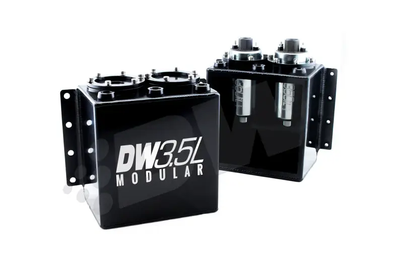 Deatschwerks DWK6-000-35ST 3.5L Modular Surge Tank (Fits 1-2 DW350iL Fuel Pumps - Pumps Not Included) №1