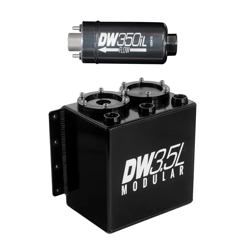 Deatschwerks DWK6-351-35ST 3.5L Modular Surge Tank (Incl. 1 DW350iL In-Line Fuel Pump) №1