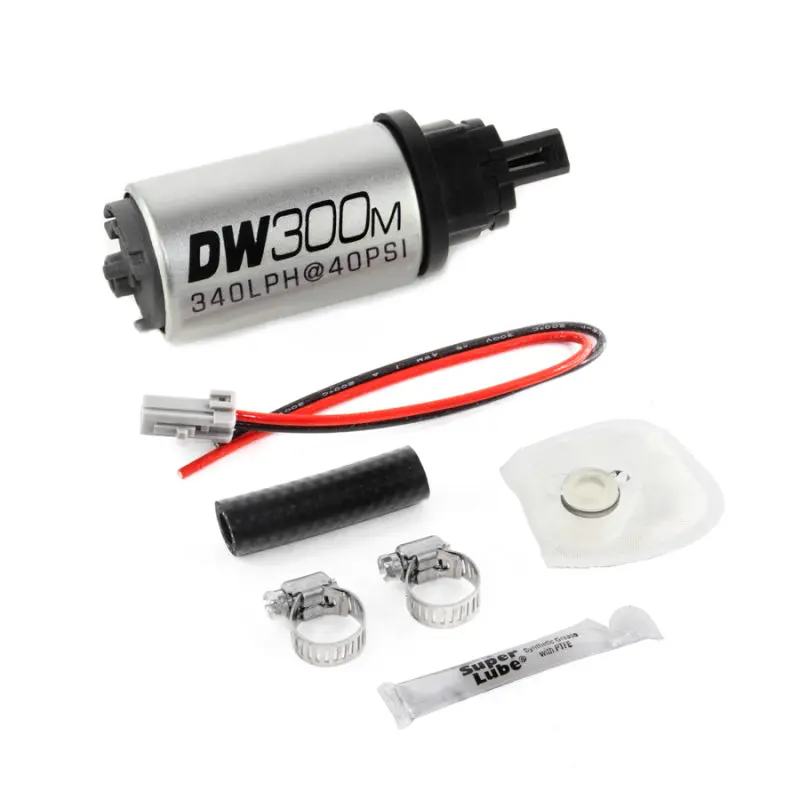 Deatschwerks DWK9-305-1034 340 LPH Ford In-Tank Fuel Pump DW300M Series W/ 05-10 Mustang V6 / V8 Install Kit №1