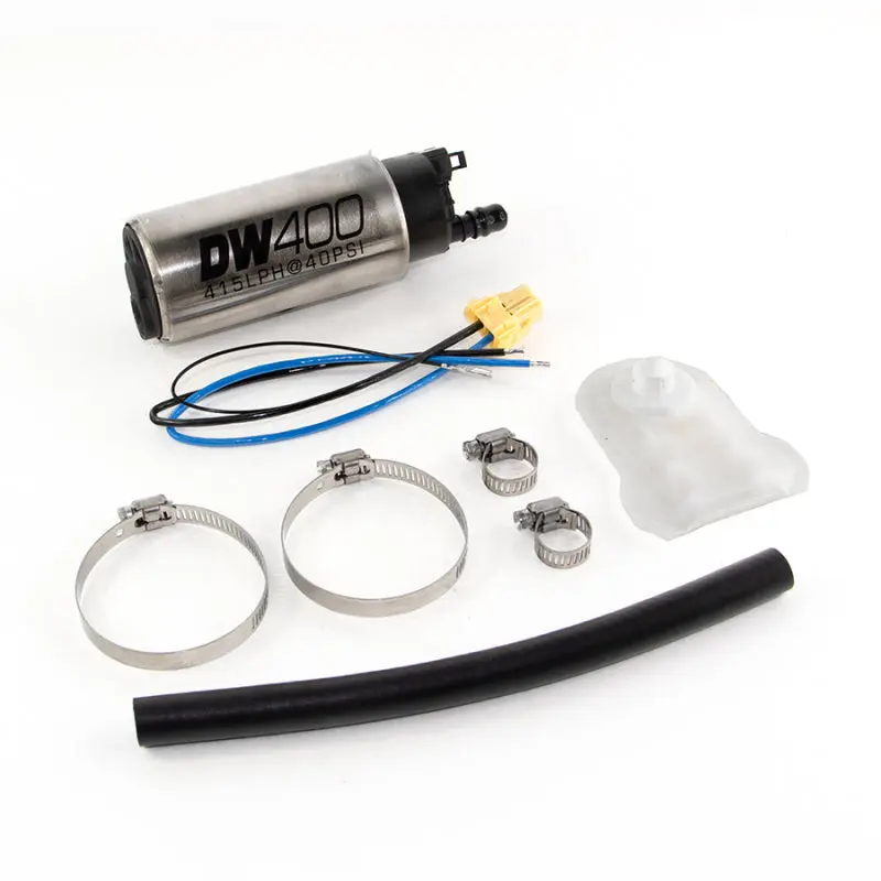 Deatschwerks DWK9-401-1043 415LPH DW400 In-Tank Fuel Pump W/ 9-1043 Install Kit 93-98 Nissan Skyline R33