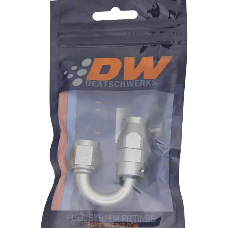 Deatschwerks DWK6-02-0853 6AN Female Swivel 180-Degree Hose End PTFE (Incl. 1 Olive Insert) №5