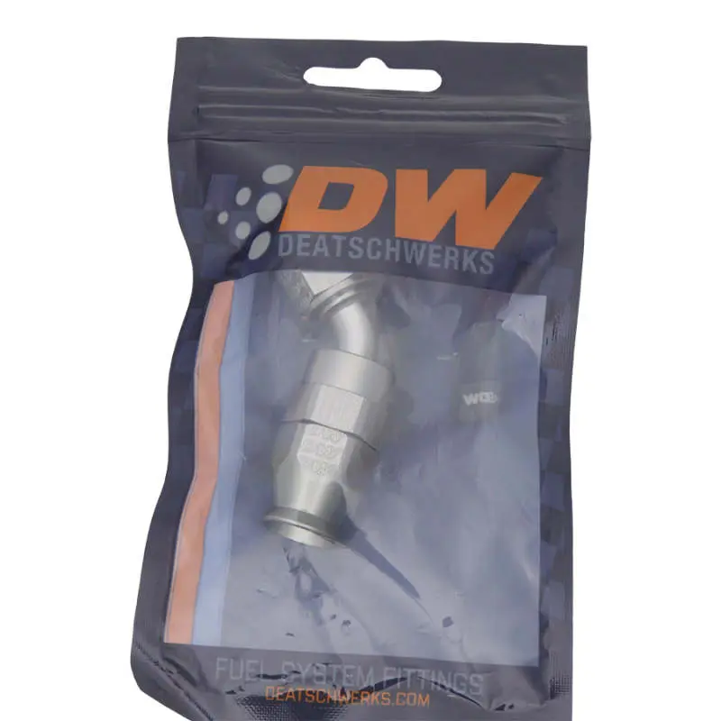 Deatschwerks DWK6-02-0851 6AN Female Swivel 45-Degree Hose End PTFE (Incl. 1 Olive Insert) №3