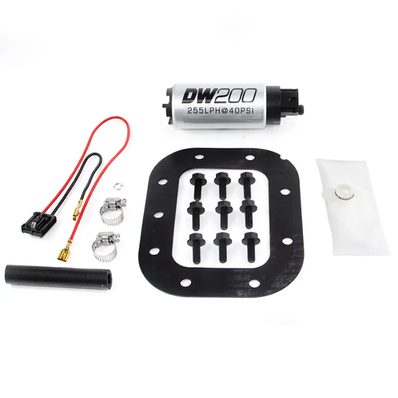 Deatschwerks DWK9-201-1027 84-85 Chevy Corvette 5.7L DW200 255 LPH In-Tank Fuel Pump W/ Install Kit