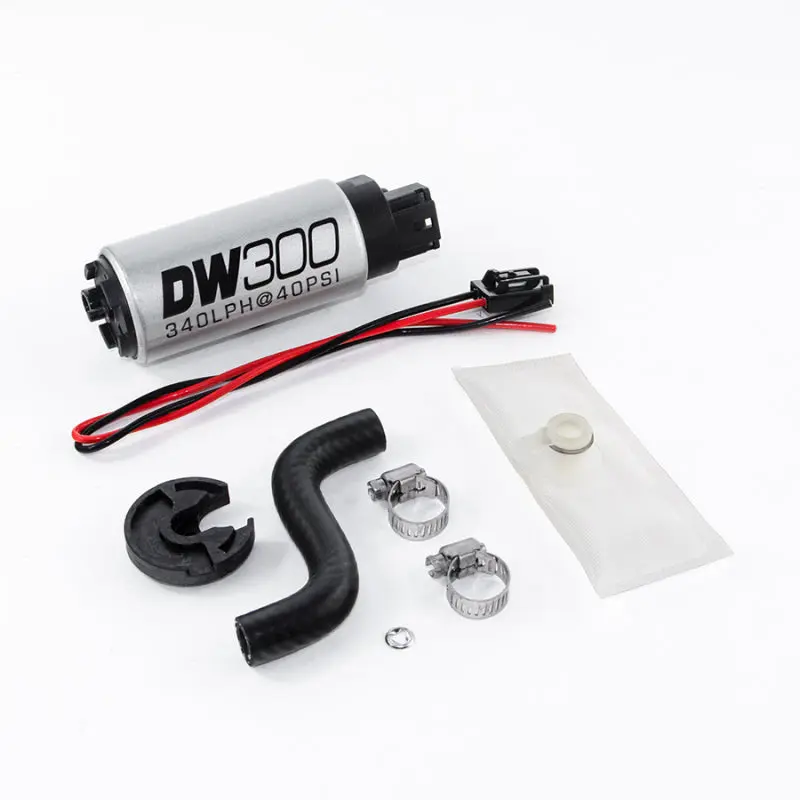 Deatschwerks DWK9-301-1014 85-97 Ford Mustang DW300 320 LPH In-Tank Fuel Pump W/ Install Kit №1