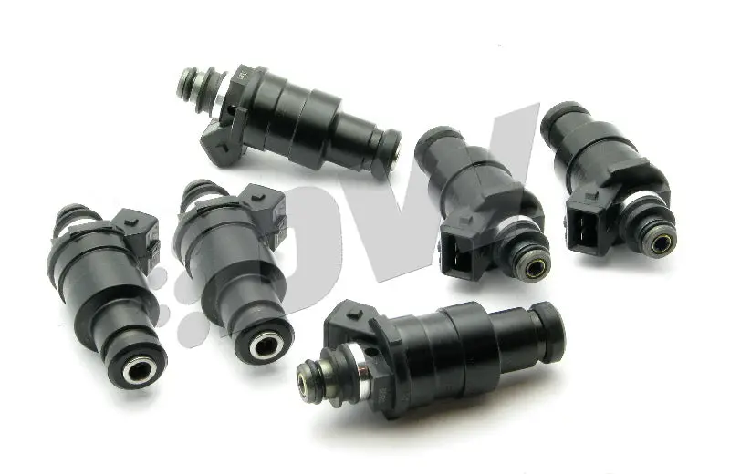 Deatschwerks DWK42M-01-1200-6 89-02 GTR RB26DETT 1200cc Top Feed Low Impedance Injectors