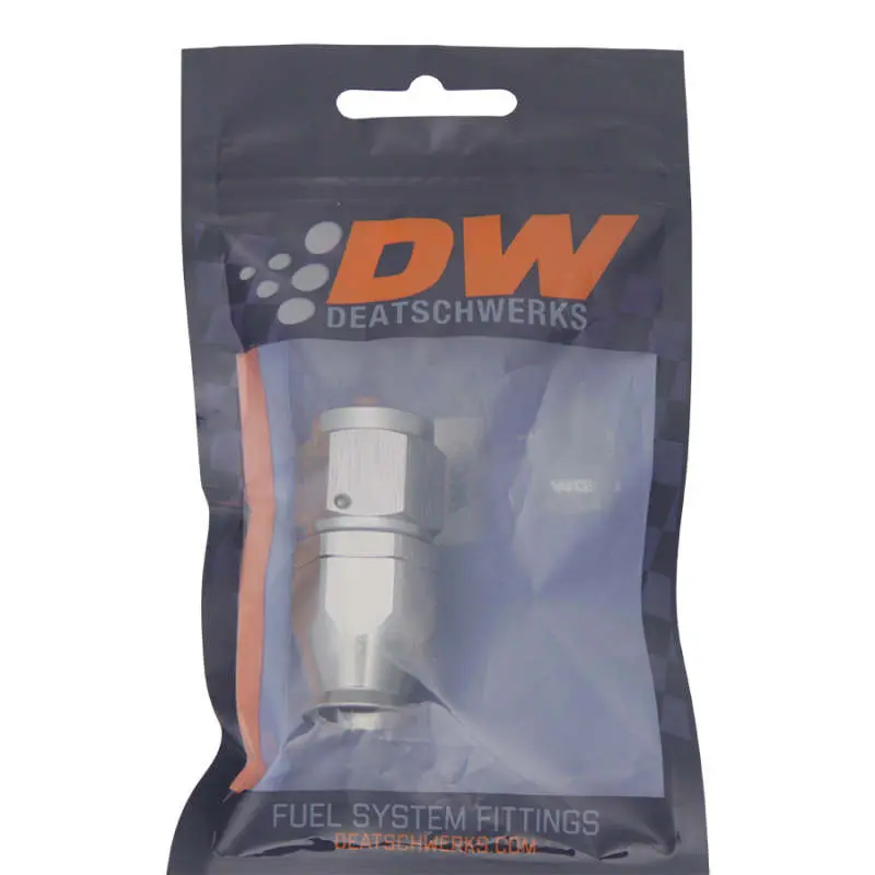 Deatschwerks DWK6-02-0854 8AN Female Swivel Straight Hose End PTFE (Incl. 1 Olive Insert) №5