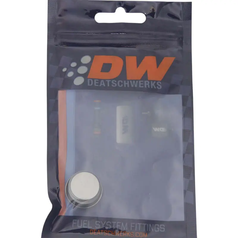 Deatschwerks DWK6-02-0718 8AN ORB Male Plug Low Profile Internal Allen/Hex (Incl. O-Ring) №5