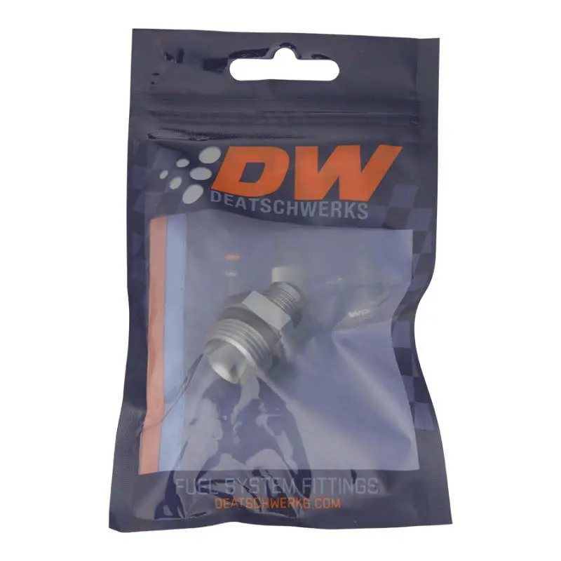 Deatschwerks DWK6-02-0401 8AN ORB Male To 6AN Male Adapter (Incl O-Ring) №5