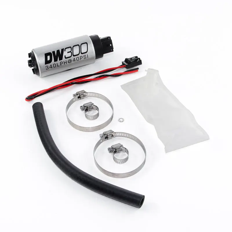 Deatschwerks DWK9-301-1023 90-96 Nissan 300zx/93-98 Nissan Skyline DW300 340 LPH In-Tank Fuel Pump W/ Install Kit №1