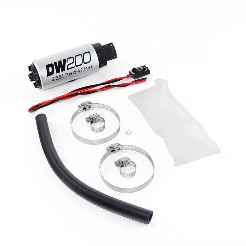 Deatschwerks DWK9-201-1023 90-96 Nissan 300zx (Excl TT) 255 LPH DW200 In-Tank Fuel Pump W/ Install Kit №1