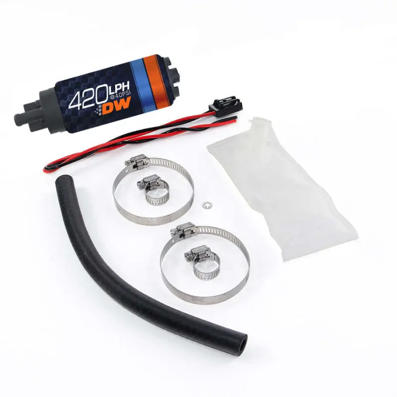 Deatschwerks DWK9-421-1023 DW420 Series 420lph In-Tank Fuel Pump W/ Install Kit For 90-96 300ZX Z32