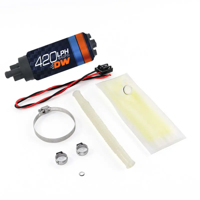 Deatschwerks DWK9-421-1031 DW420 Series 420lph In-Tank Fuel Pump W/ Install Kit For BMW E36 / E46