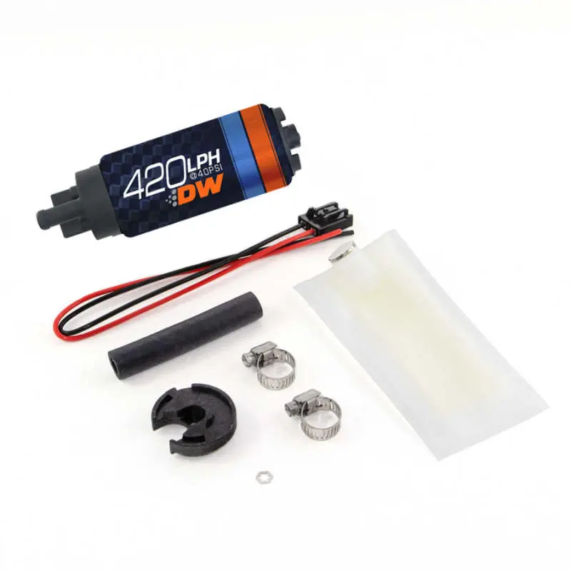 Deatschwerks DWK9-421-0848 DW420 Series 420lph In-Tank Fuel Pump W/ Install Kit For Miata 94-05