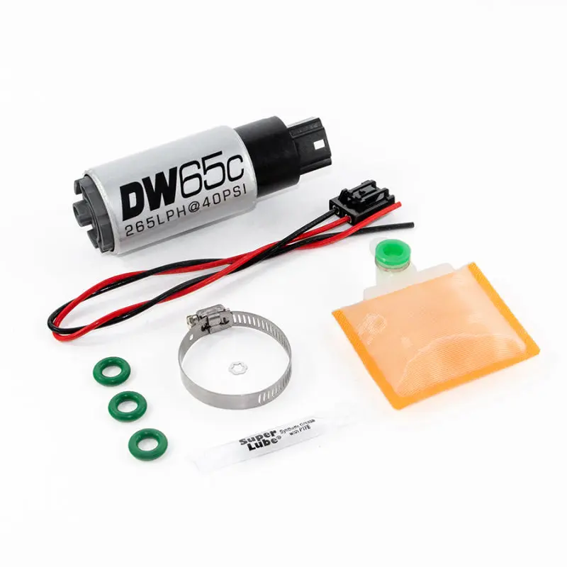 Deatschwerks DWK9-651-1017 Ford Focus MK2 RS DW65C 265lph Compact In-Tank Fuel Pump W/Install Ki №1