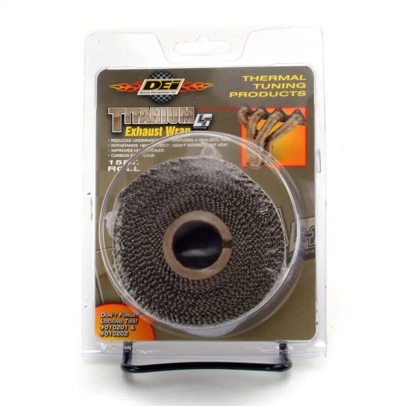 DEI DEI10129 Exhaust Wrap 2in X 15ft - Titanium №3