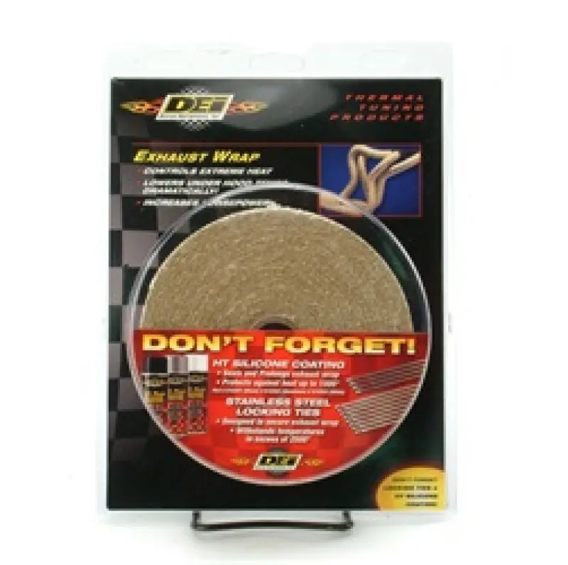 DEI DEI10102 Exhaust Wrap 2in X 50ft - Tan №4