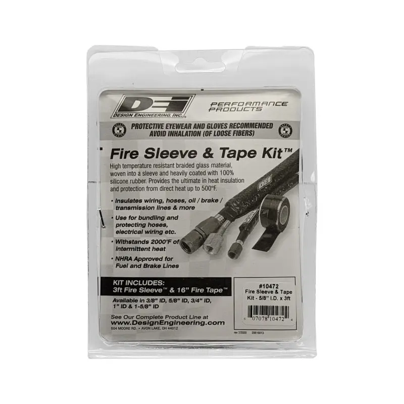 DEI DEI10472 Fire Sleeve And Tape Kit 5/8in I.D. X 3ft №5