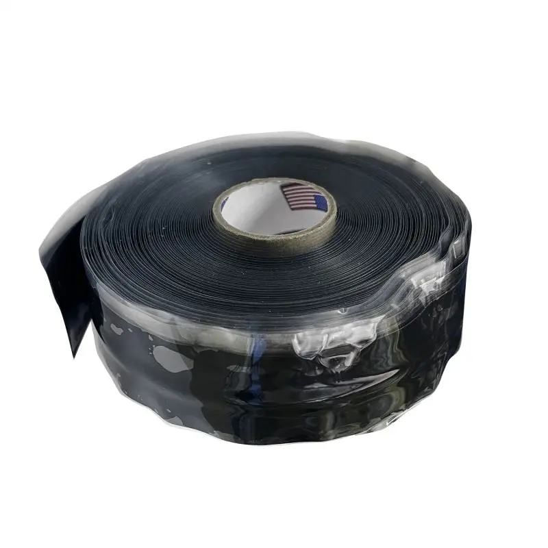 DEI DEI10476 Fire Tape 1in X 36ft Roll - Self Vulcanizing Tape - Black