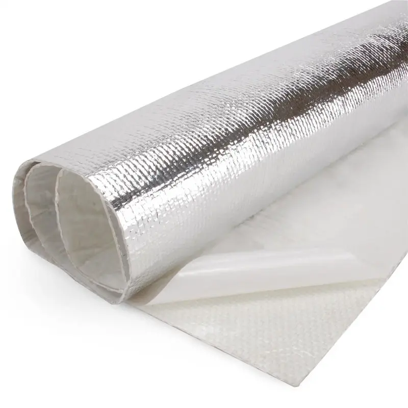 DEI DEI10400 Heat Screen 36in X 40in - Mylar Radiant Glass Fiber Matting W/Adhesive Backing