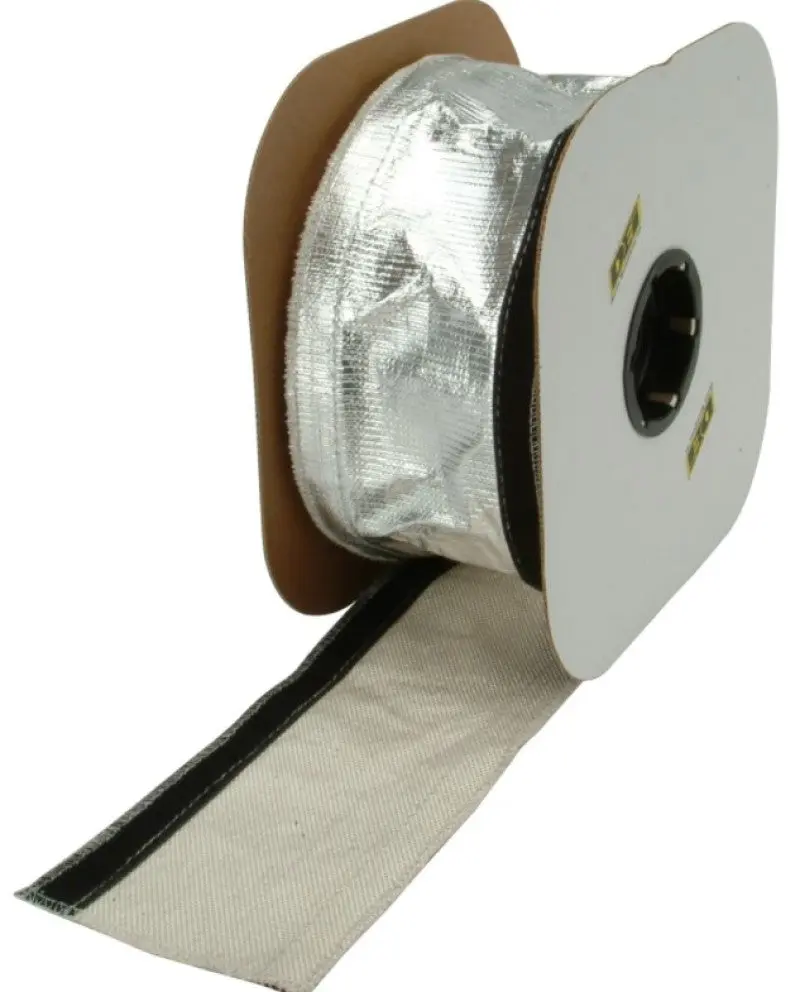 DEI DEI93487 Heat Shroud 2-1/2in X 50ft Spool - Aluminized Sleeving-Hook And Loop Edge №4