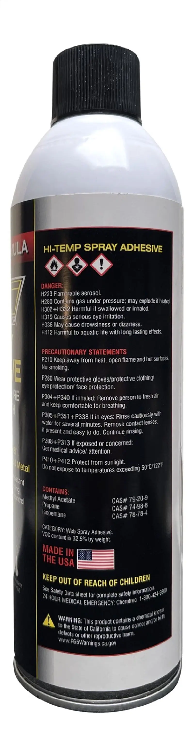 DEI DEI10492 Hi Temp Spray Adhesive 13.3 Oz. Can №6