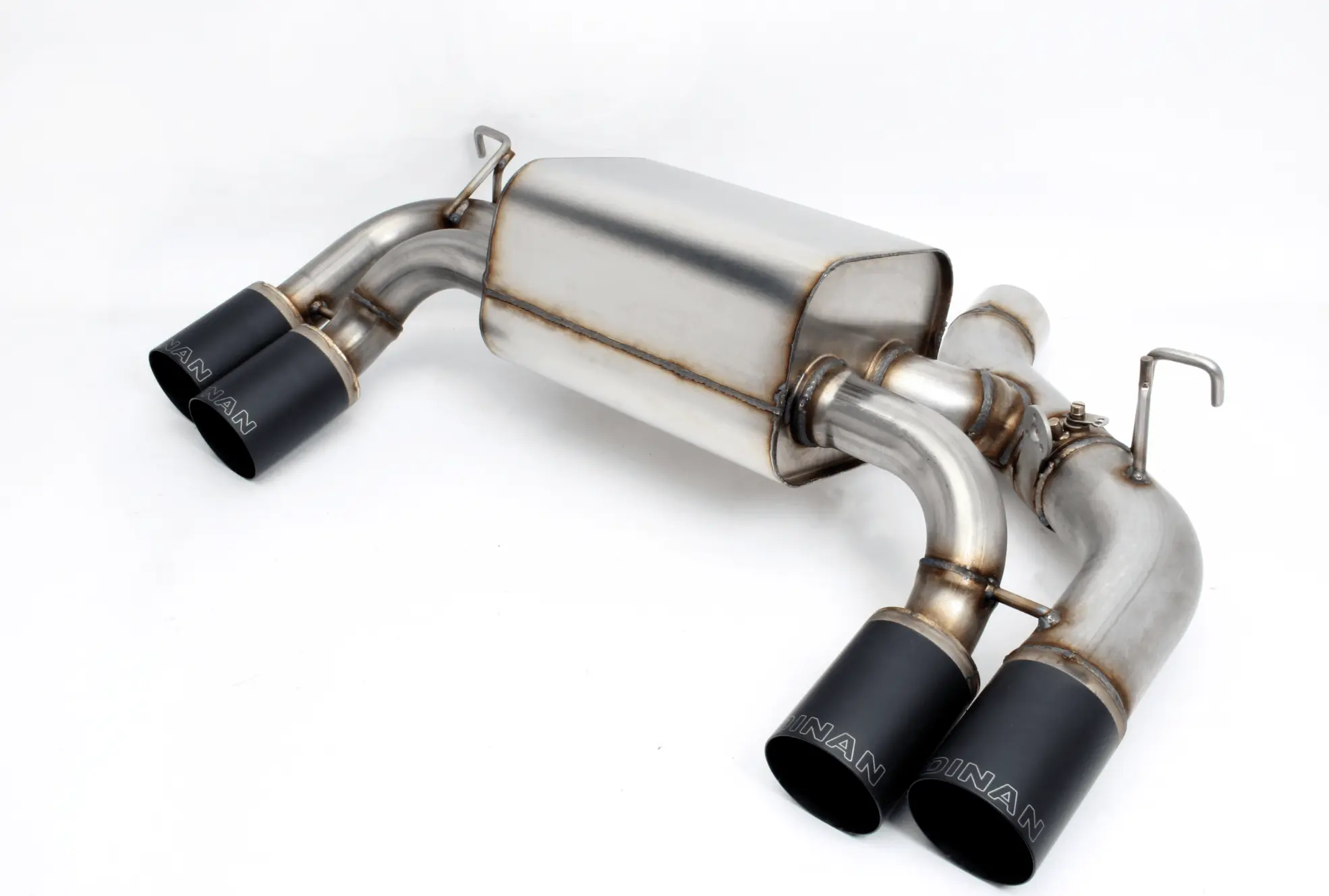 Dinan Free Flow Stainless Exhaust with Black Tips for BMW F87 M2 №1