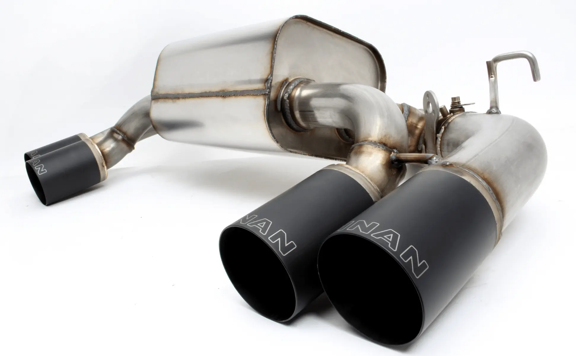 Dinan Free Flow Stainless Exhaust with Black Tips for BMW F87 M2 №2