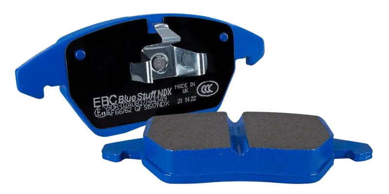 EBC Racing 12-19 BMW 3-Series (F30/F31/F34) Apollo-4 Caliper Bluestuff Racing Brake Pad