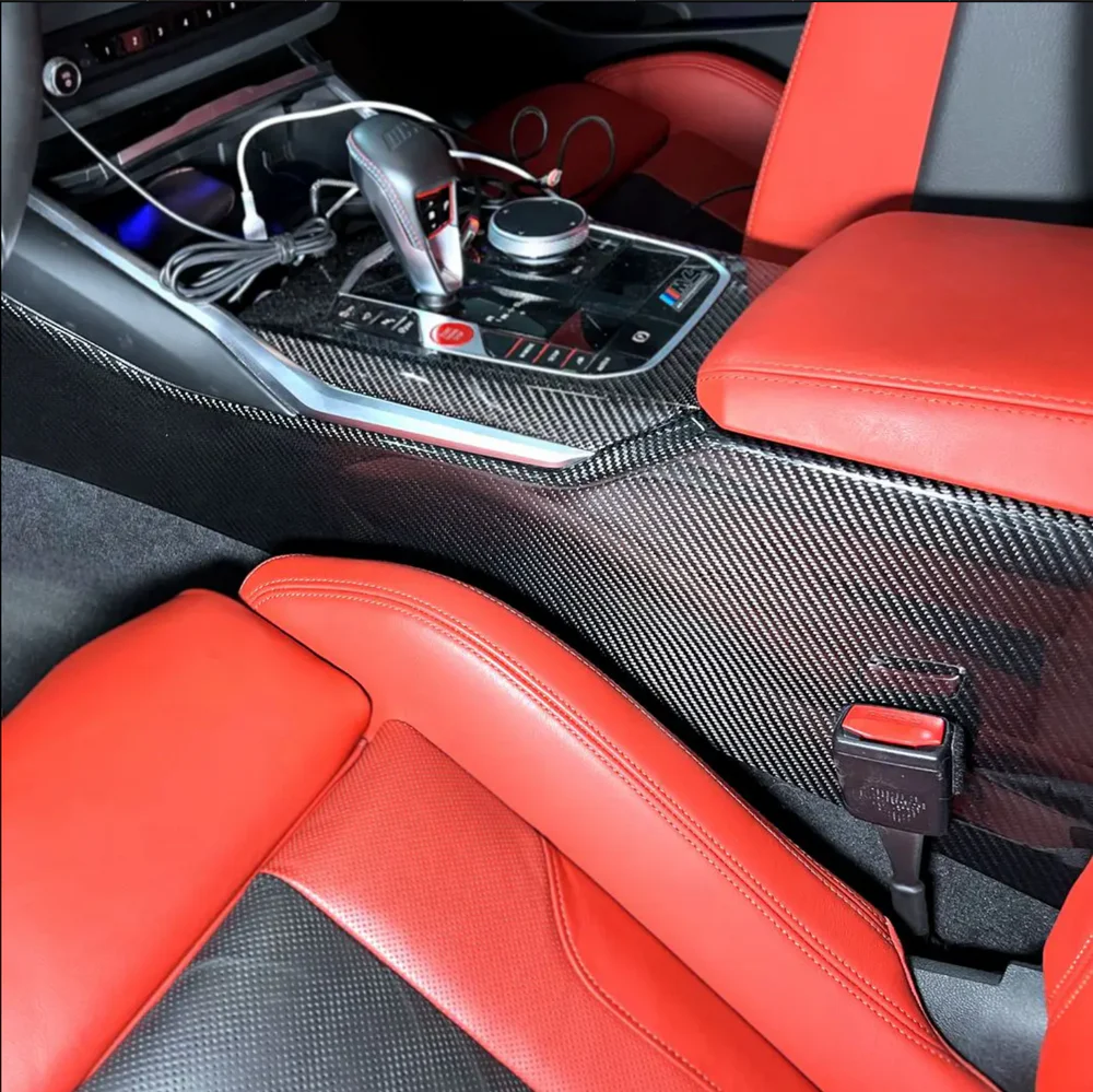 Eterna Motorworks Комплект оздоблення центральної консолі з вуглецевого волокна – BMW G80 M3 / G82 M4 №3