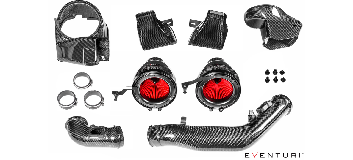 EVENTURI EVE-F8XMV2-CF-INT Система впуска Ver2 BMW F8X M3/M4 карбон №1