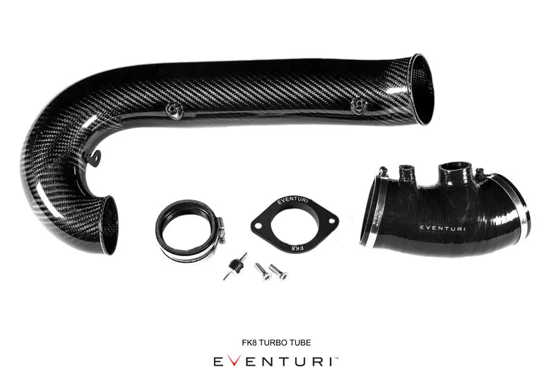 Eventuri EVE-FK8-CF-CHG Carbon Fibre Turbo Tube - Honda Civic Type R FK8