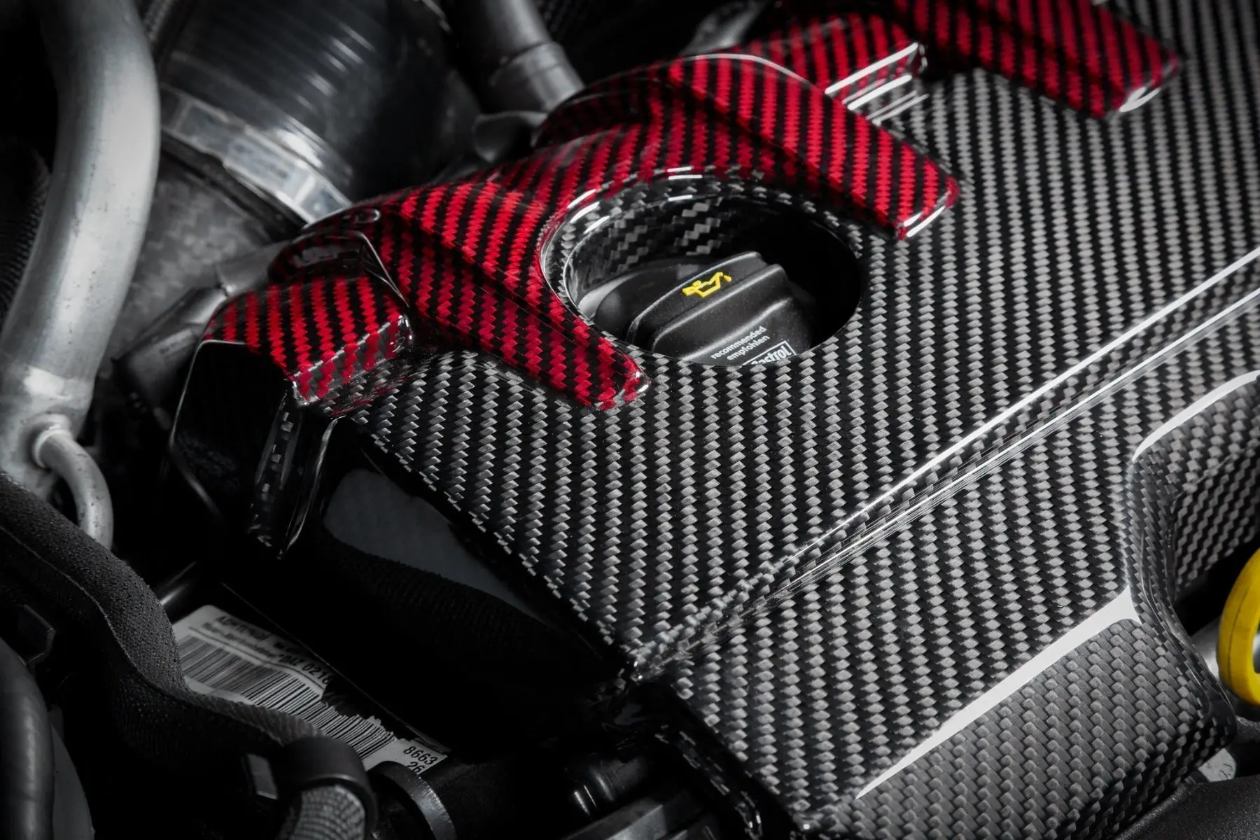 Eventuri EVE-ST38V8S-CF-ENG Carbon Fibre Engine Cover - Audi RS3 8V | 8Y | TT-RS 8S | RSQ3 №8