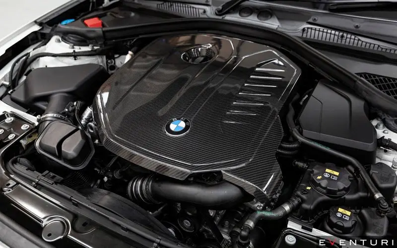 Eventuri EVE-B58F-CF-ENG Carbon Fibre Engine Cover - BMW F20 | F21 M140i | F22 M240i | F30 | F31 340i | F32 440i (B58) №2