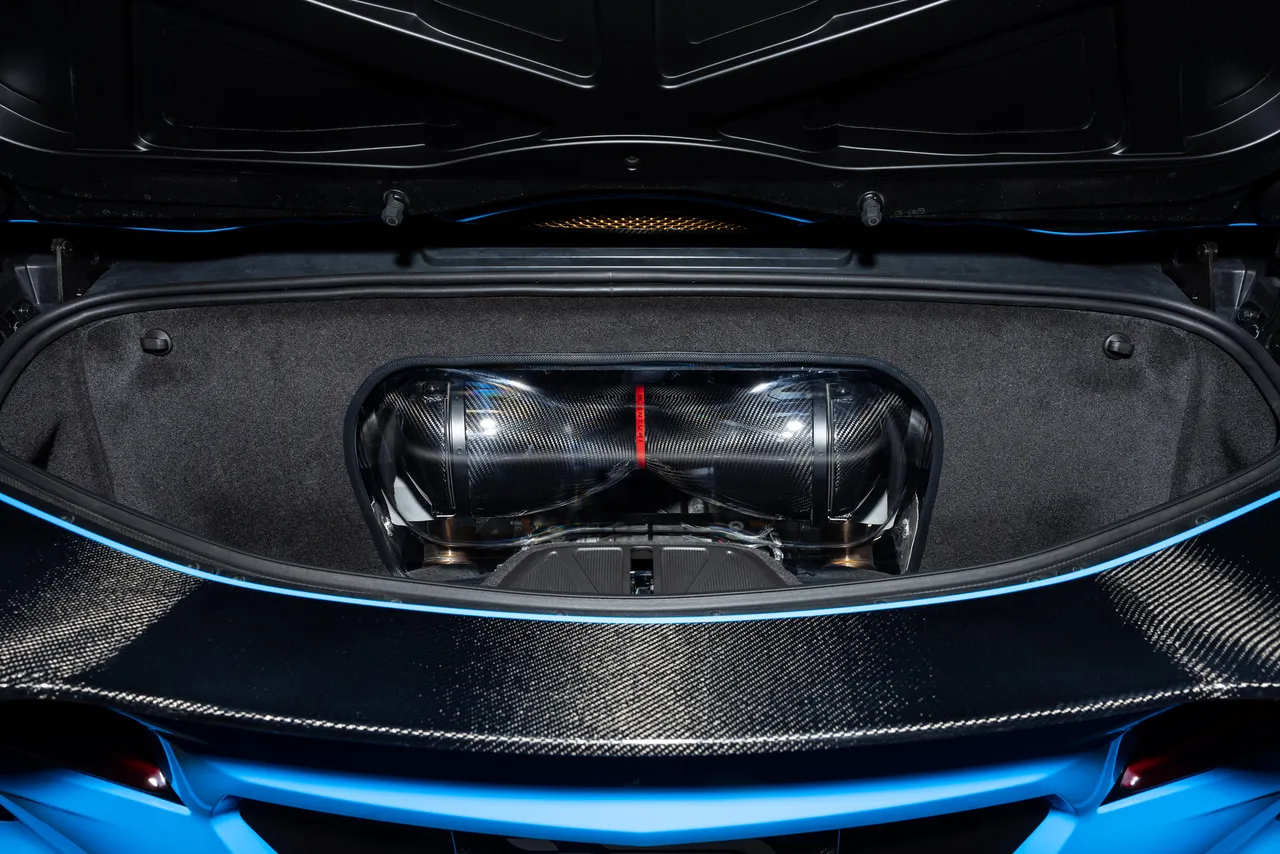 EVENTURI EVE-C8VT-CF-INT Впускна система карбон з прозорою кришкою CHEVROLET Corvette C8 №10