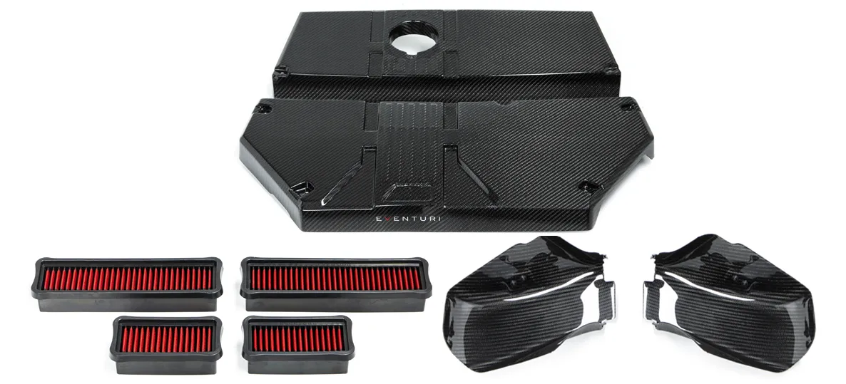 EVENTURI EVE-FX34M-V2-INT Система впуска карбон BMW X3M (F97) / X4M (F98) 2019- №2