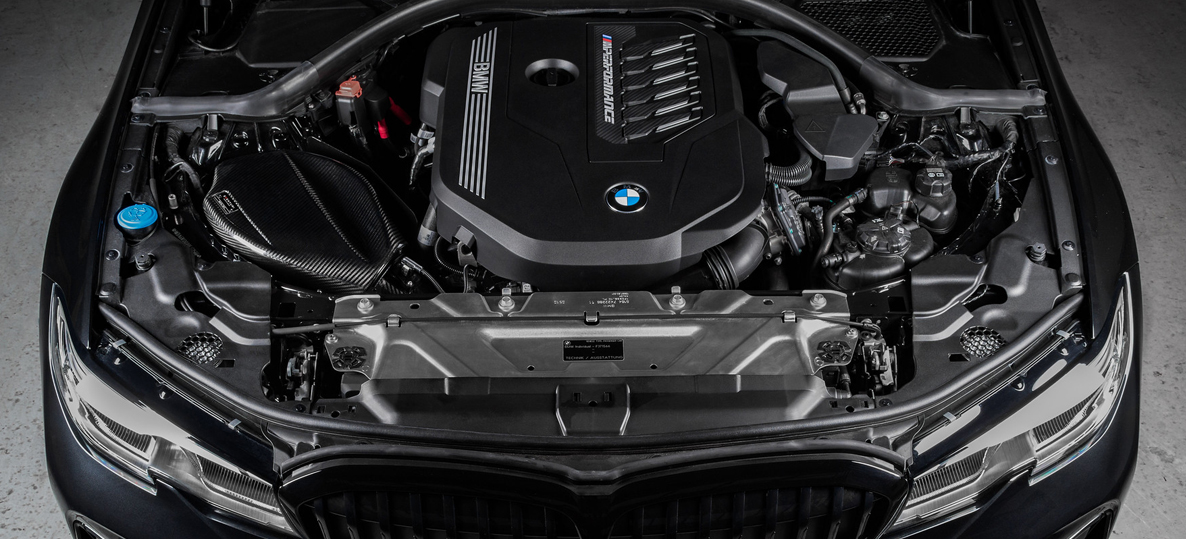 EVENTURI EVE-G20B58-V2-INT Система впуска карбон Ver2 BMW B58 Engine G20 340i / G22 440i (Temperature sensor) - После ноября 2018 г. №2