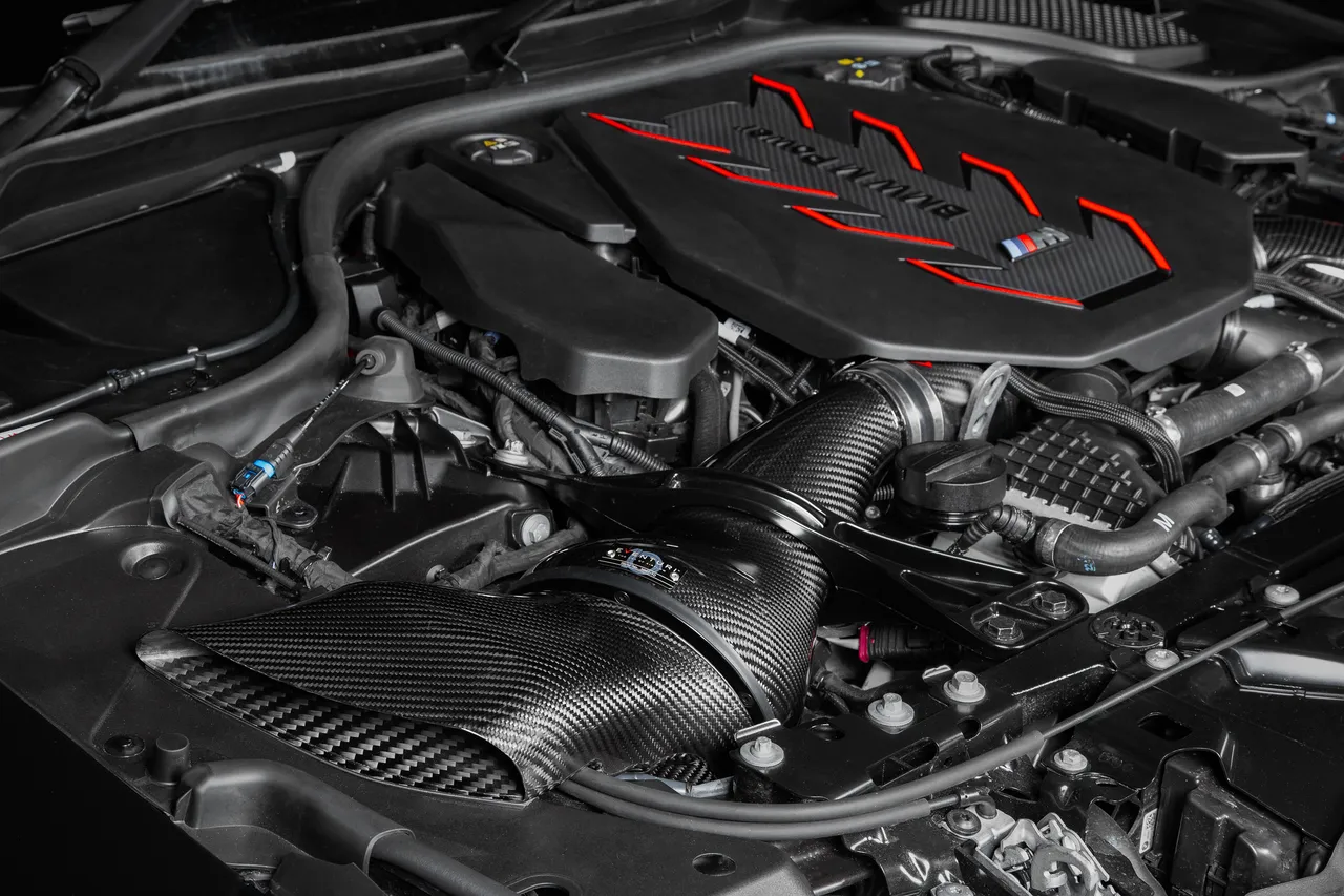 EVENTURI EVE-G9X-CF-INT Впускна система BMW G90 / G99 M5 (глянцевий карбон) №3