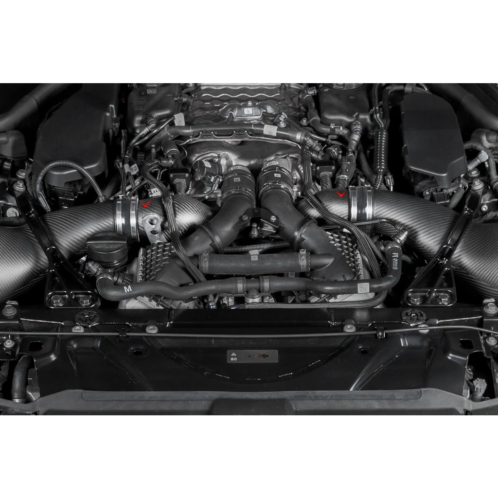 EVENTURI EVE-G9X-CFM-CHG Впускные патрубки турбины для BMW M5 G90 / G99 (матовый карбон) №8