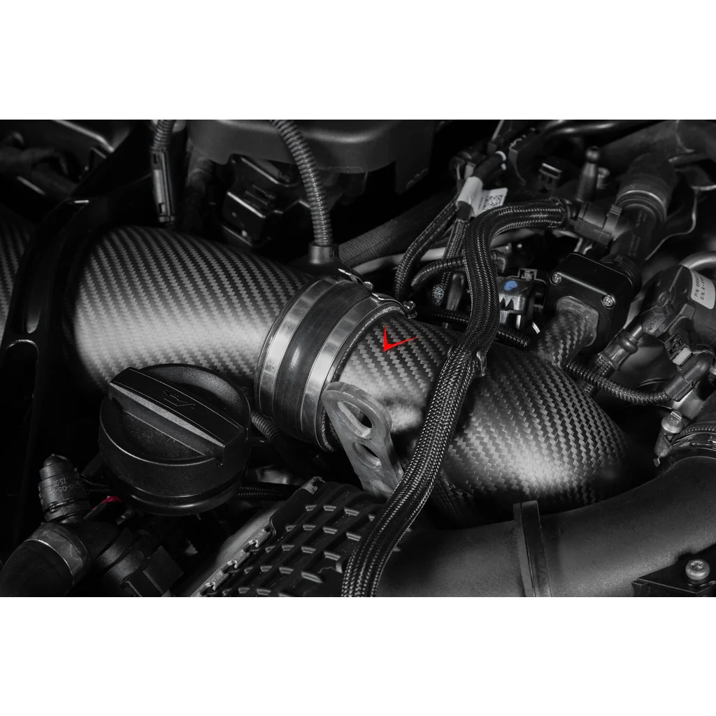 EVENTURI EVE-G9X-CFM-CHG Впускные патрубки турбины для BMW M5 G90 / G99 (матовый карбон) №9