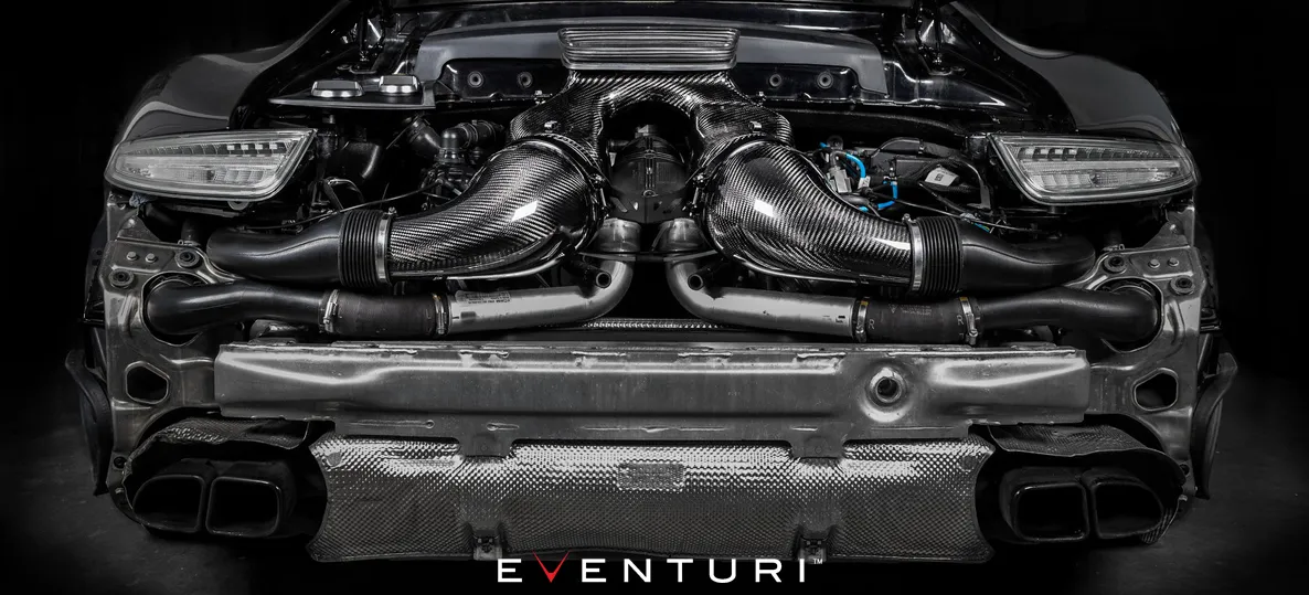 EVENTURI EVE-P991T-INT Система впуска PORSCHE 991 Turbo (карбон) №2
