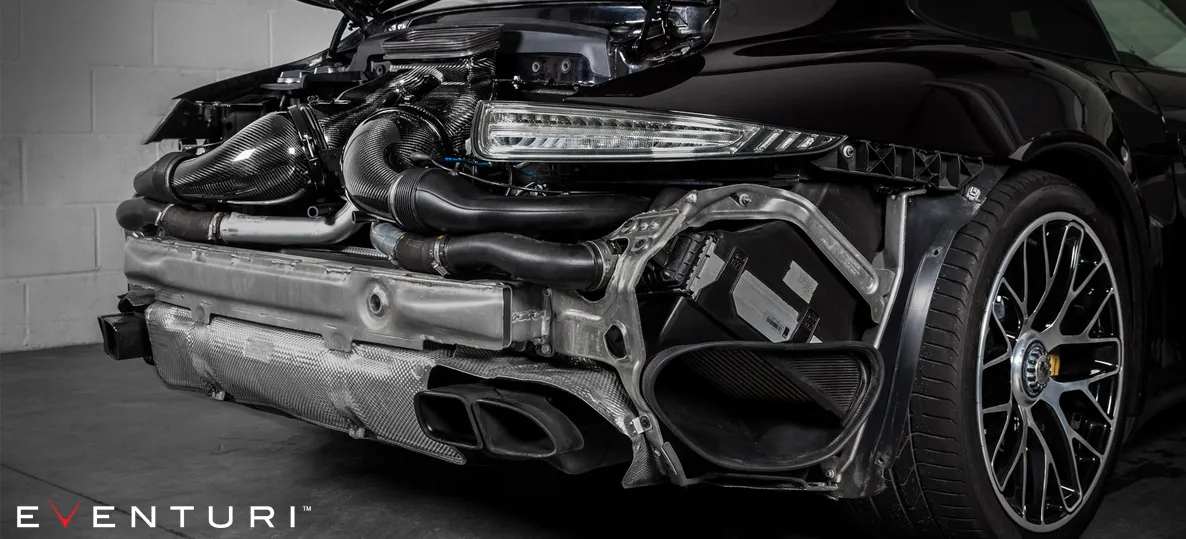 EVENTURI EVE-P991T-INT Система впуска PORSCHE 991 Turbo (карбон) №3