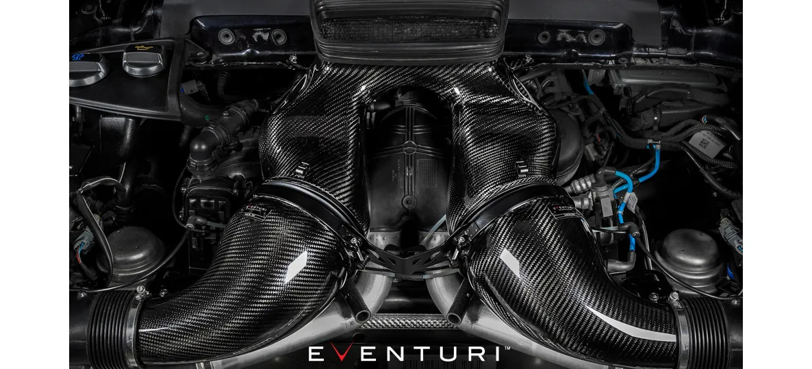 EVENTURI EVE-P991T-INT Система впуска PORSCHE 991 Turbo (карбон) №4