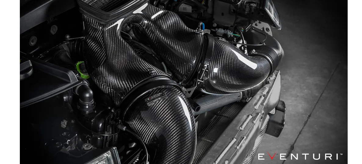EVENTURI EVE-P991T-INT Система впуска PORSCHE 991 Turbo (карбон) №6
