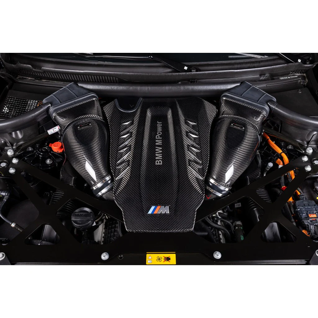 EVENTURI EVE-X56M-CHG Впускные патрубки (карбон) для BMW X5M (F95) Pre-LCI / X6M (F96) Pre-LCI / XM (G09) №4