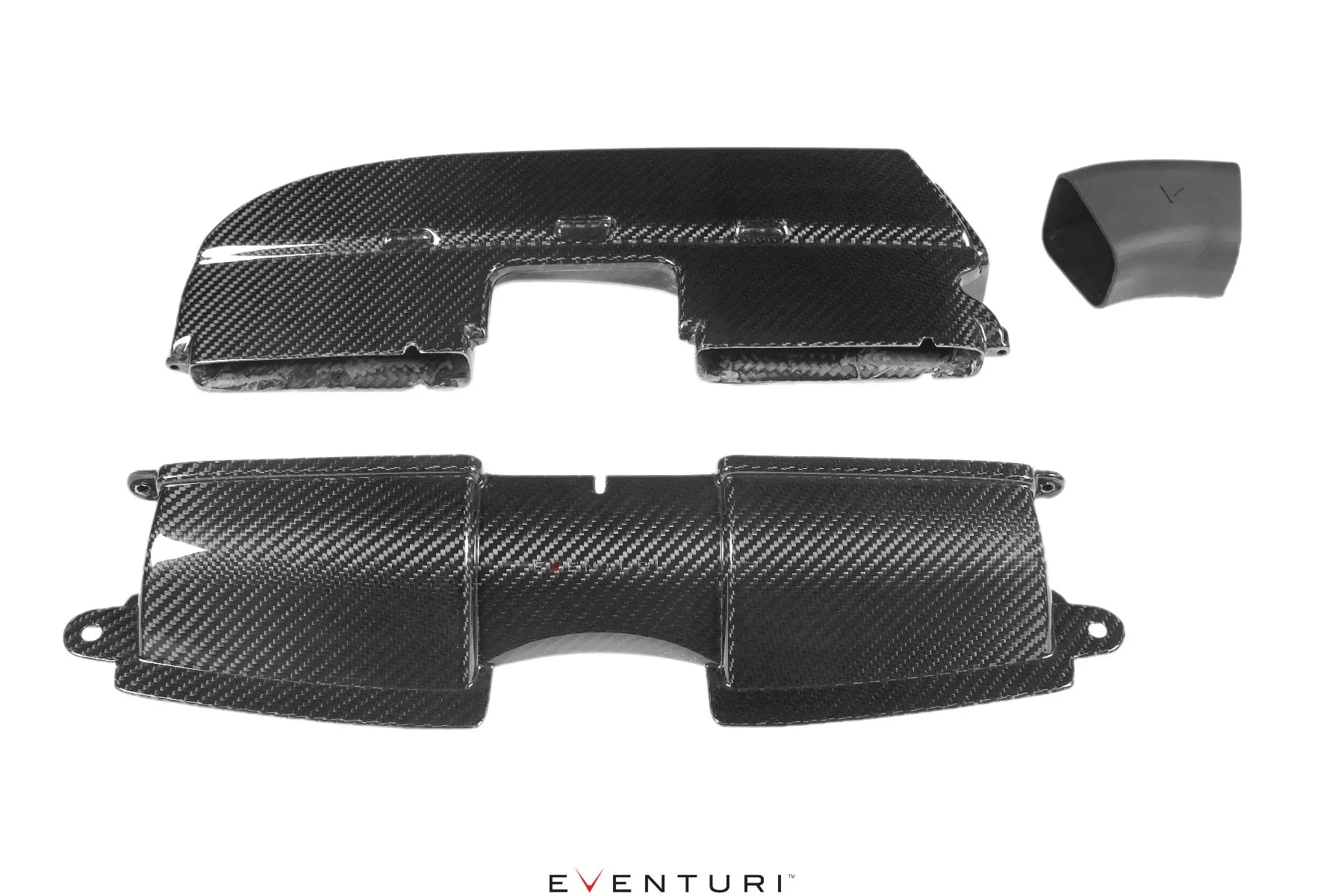 Eventuri EVE-E9X-CF-DCT Gloss Carbon Fibre Duct Set - BMW 3 Series E90 | E92 | E93 M3