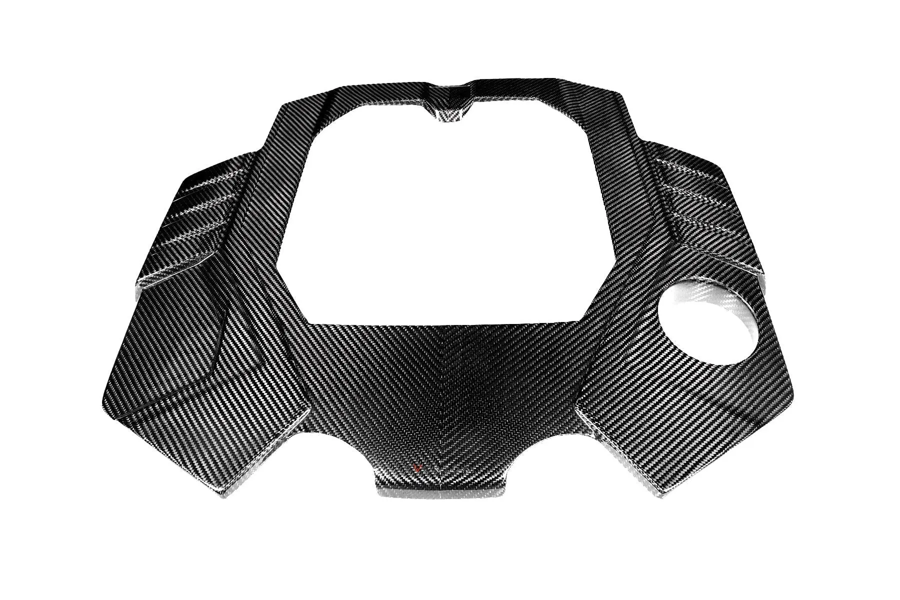 Eventuri EVE-C8RS6-CF-ENG Gloss Carbon Fibre Engine Cover - Audi RS6 | RS7 C8