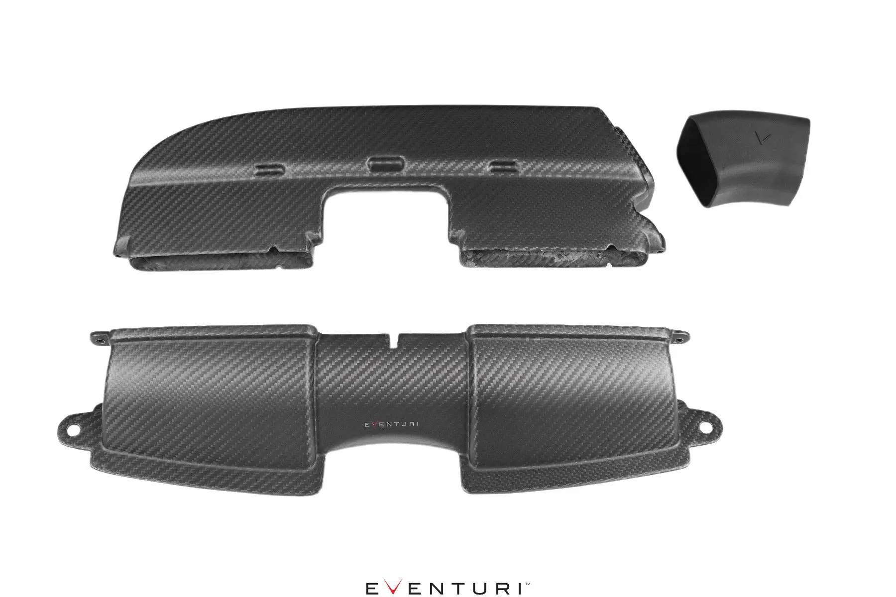 Eventuri EVE-E9X-CFM-DCT Matte Carbon Fibre Duct Set - BMW 3 Series E90 | E92 | E93 M3 №1